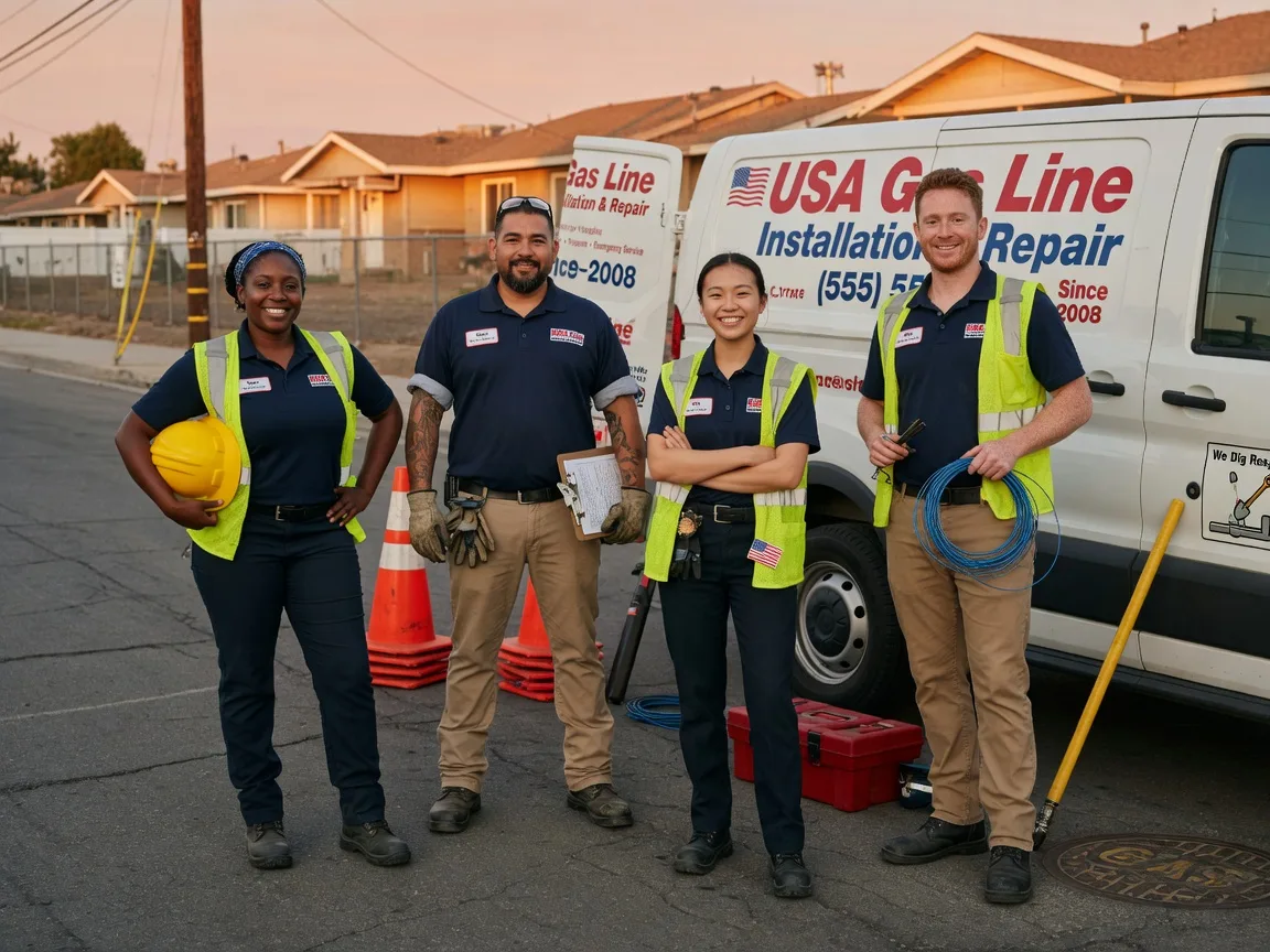 Gas Line Installation company in Nicholls, GA